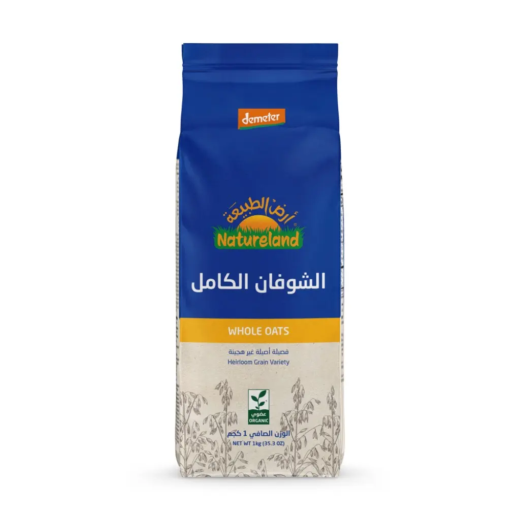 الشوفان الكامل عضوي